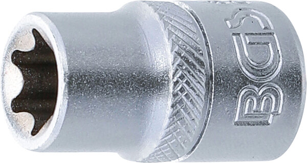 Steckschlüssel-Einsatz E-Profil | Antrieb Innenvierkant 10 mm (3/8") | SW E12