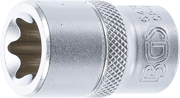 Steckschlüssel-Einsatz E-Profil | Antrieb Innenvierkant 12,5 mm (1/2") | SW E18