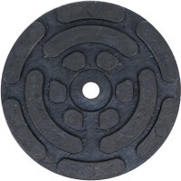 Gummiteller | für Hebebühnen | Ø 140 mm