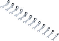 Ratschenring-Maulschlüssel-Satz | kurz | abwinkelbar...