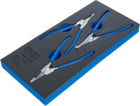 Werkstattwageneinlage 1/3: Sicherungszangen-Satz für...