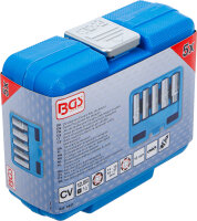 Zündkerzen-Einsatz-Satz Sechskant | Antrieb Innenvierkant 12,5 mm (1/2") | SW 14 - 21 mm | 5-tlg.