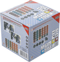 Schleifscheiben / Schleifteller-Satz | Ø 50 mm | 35-tlg.