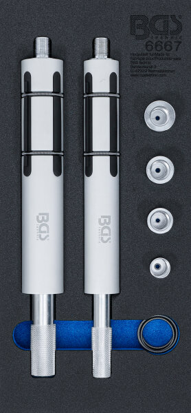 Werkstattwageneinlage 1/3: Kupplungs-Zentrierwerkzeug-Satz | für Lkw | 6 tlg.