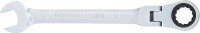 Ratschenring-Maulschlüssel | abwinkelbar | SW 15 mm