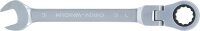 Ratschenring-Maulschlüssel | abwinkelbar | SW 16 mm