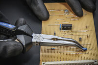 Telefonzange | mit Schneide | gebogen | 200 mm