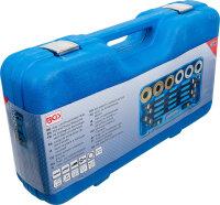 Zug- und Druckhülsen-Satz | mit 4 Spindeln | 26-tlg.