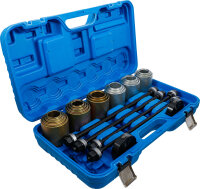 Zug- und Druckhülsen-Satz | mit 4 Spindeln | 26-tlg.