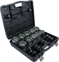 Zug- und Druckhülsen-Satz | mit 4 Spindeln | 24-tlg.