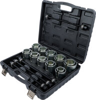 Zug- und Druckhülsen-Satz | mit 4 Spindeln | 24-tlg.