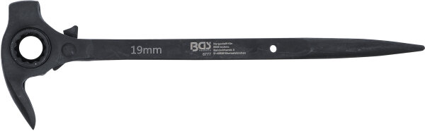 Gerüstbauer-Knarre | 4-in-1 | SW 19 x 22 mm