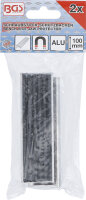 Schraubstock-Schutzbacken | Aluminium | Breite 100 mm | 2-tlg.