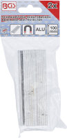 Schraubstock-Schutzbacken | Aluminium | Breite 100 mm | 2-tlg.