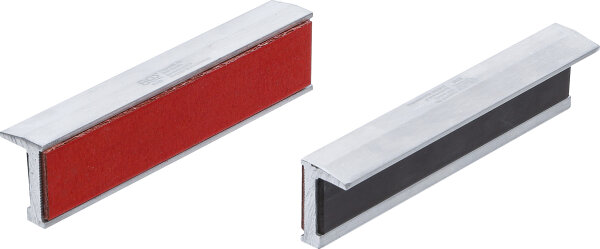 Schraubstock-Schutzbacken | Aluminium | Breite 125 mm | 2-tlg.