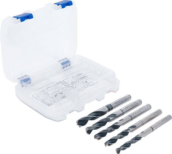 HSS-Bohrer-Satz | 10 - 11 - 12 - 13 - 15 mm | 5-tlg.