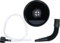 Öl-Einfülltrichter-Satz | mit flexiblem Rohr und Schlauch | Ø 135 mm | 3-tlg.