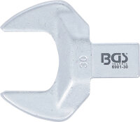 Einsteck-Maulschlüssel | 30 mm | Aufnahme 14 x 18 mm