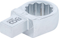 Einsteck-Ringschlüssel | 17 mm | Aufnahme 9 x 12 mm