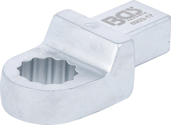 Einsteck-Ringschlüssel | 17 mm | Aufnahme 14 x 18 mm