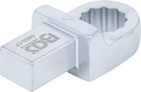 Einsteck-Ringschlüssel | 17 mm | Aufnahme 14 x 18 mm