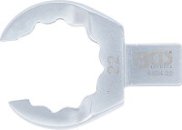 Einsteck-Ringschlüssel | offen | 22 mm | Aufnahme 9 x 12 mm