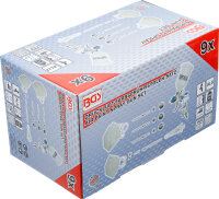 Druckluft-Farbsprühpistole | mit 3 Sprühdüsen | 1,4 - 1,7 - 2,0 mm