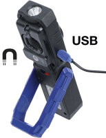 COB-LED-Werkstattleuchte mit Magnet und Haken | klappbar