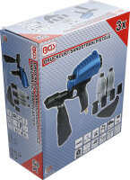 Druckluft-Sandstrahlpistole inkl. Zubehör | 3-tlg.