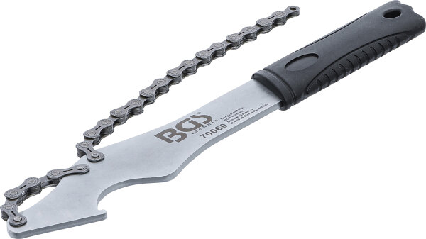 Kettenpeitsche mit Hakenschlüssel