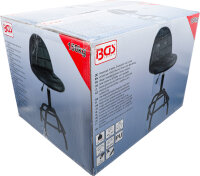 Werkstatt-Drehstuhl mit Lehne | höhenverstellbar