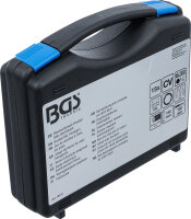 Steckschlüssel-Einsatz-Satz, Sechskant | extra lang | Antrieb Außensechskant 6,3 mm (1/4") | für Bohrmaschinen | SW 5,5 - 19 mm | 15-tlg.