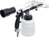 Druckluft-Reinigungspistole mit Bürsten- und Saugaufsatz | 7-tlg.