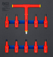 Werkstattwageneinlage 2/3: VDE-Bit-Einsatz-Satz | Antrieb...