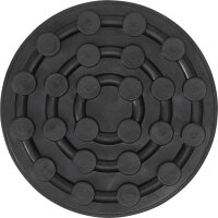 Gummiteller | für Hebebühnen | Ø 123 mm