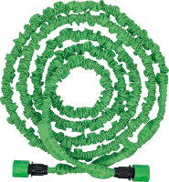 Wasserschlauch | Textil | flexibel | mit Garten-Handbrause mit 7 Funktionen | 3 - 10 m