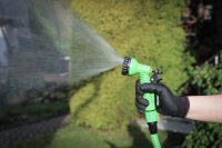 Wasserschlauch | Textil | flexibel | mit Garten-Handbrause mit 7 Funktionen | 3 - 10 m