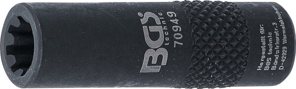 Spezial-Steckschlüssel-Einsatz | 8-kant | für Turboladergehäuse | für Opel, Nissan, Renault