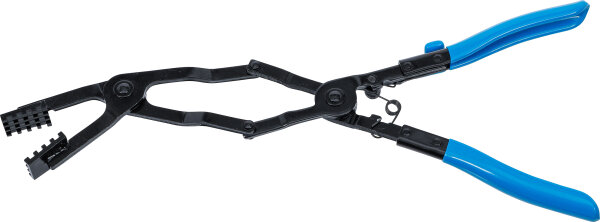 Doppelgelenk-Schlauchklemmenzange | abgewinkelt | 0 - 50 mm | 430 mm