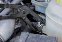 Doppelgelenk-Schlauchklemmenzange | abgewinkelt | 0 - 50...