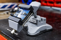 Tisch-Schraubstock | schwenkbar | Backen 70 mm | mit...