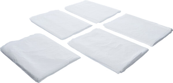 Abdeckfolien-Satz | HDPE | transparent | 4 x 5 m | 20 m² | 5-tlg.