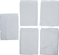 Abdeckfolien-Satz | HDPE | transparent | 4 x 5 m | 20 m² | 5-tlg.