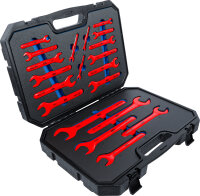 VDE-Einmaulschlüssel-Satz | SW 6 - 32 mm | 20-tlg.