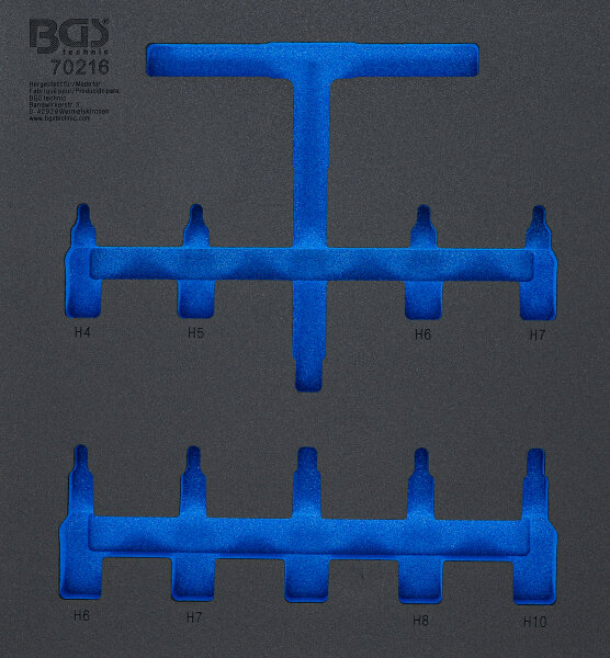 Werkstattwageneinlage 2/3 | leer | für Art. 70216
