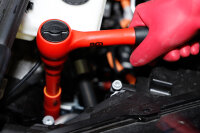 VDE-Steckschlüssel-Satz | Antrieb Innenvierkant 12,5 mm (1/2") | SW 10 - 24 mm | 11-tlg.