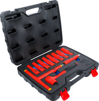 VDE-Steckschlüssel-Satz | Antrieb Innenvierkant 12,5 mm (1/2") | SW 10 - 24 mm | 11-tlg.