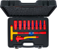 VDE-Steckschlüssel-Satz | Antrieb 12,5 mm (1/2") | SW 10 - 24 mm | 11-tlg.