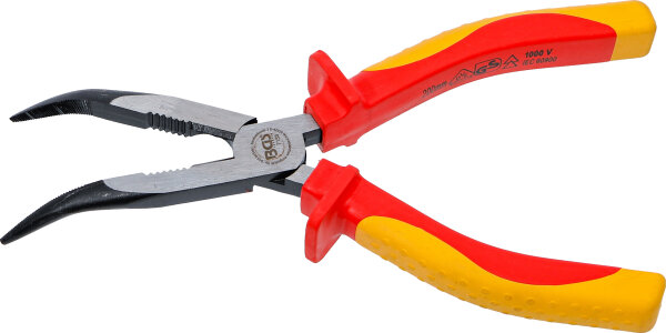 VDE-Telefonzange | abgewinkelt | 200 mm