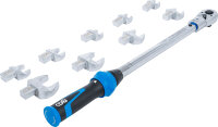 Drehmomentschlüssel-Satz | für 14 x 18 mm Einsteckwerkzeuge | 40 - 210 Nm | 11-tlg.